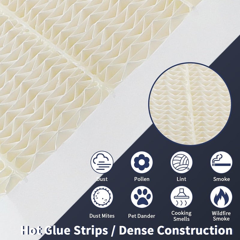 Funmit 1043 Super Humidifier Wick Filter (4 Pack) Replacement for Essick Air AIRCARE EP9500, EP9700, EP9800, EP9R500, EP9R800, 821000, 826000, 826800, 831000 Bemis Space Saver 800 8000 Humidifiers - Image 3
